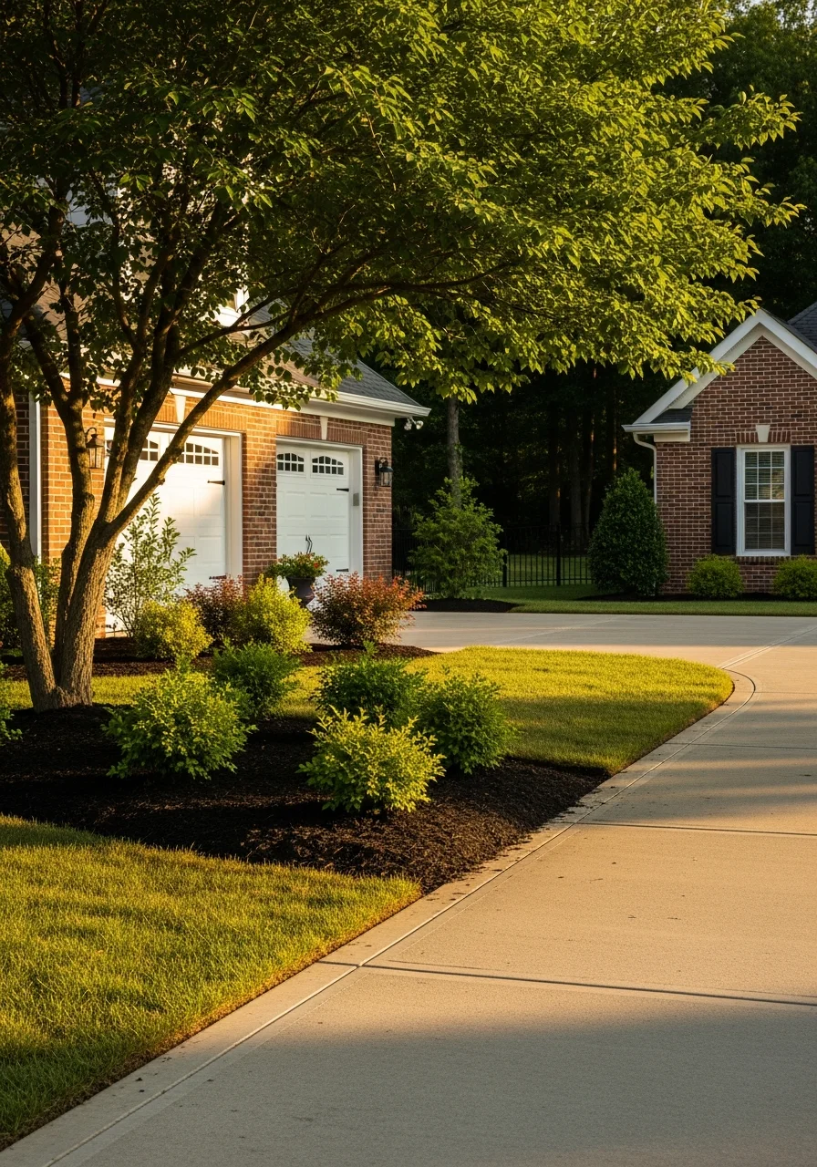 A professional team member working on exterior improvements to a Charles County residential property.